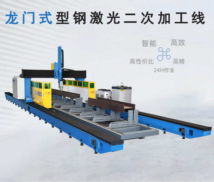 堅(jiān)持創(chuàng)新 不斷突破|洲翔龍門式型鋼激光二次加工線
